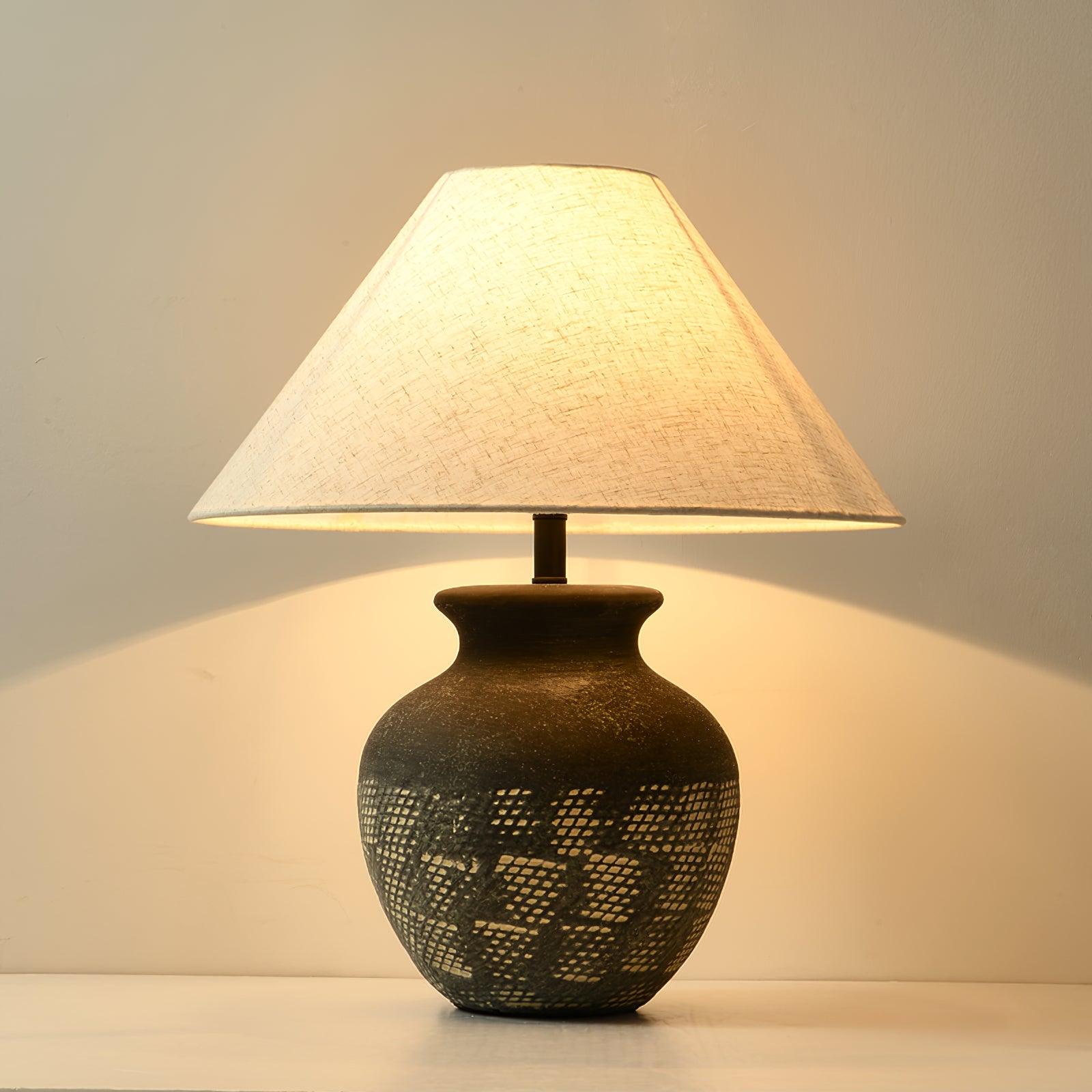 Ansel Ceramic Table Lamp - Blowlighting