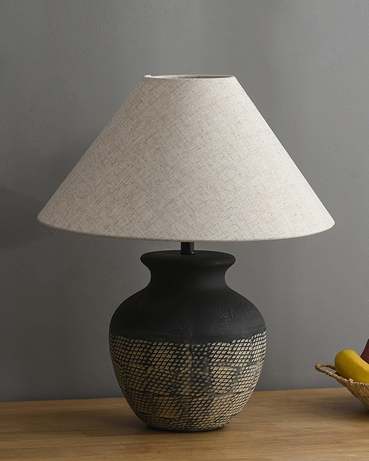 Ansel Ceramic Table Lamp - Blowlighting
