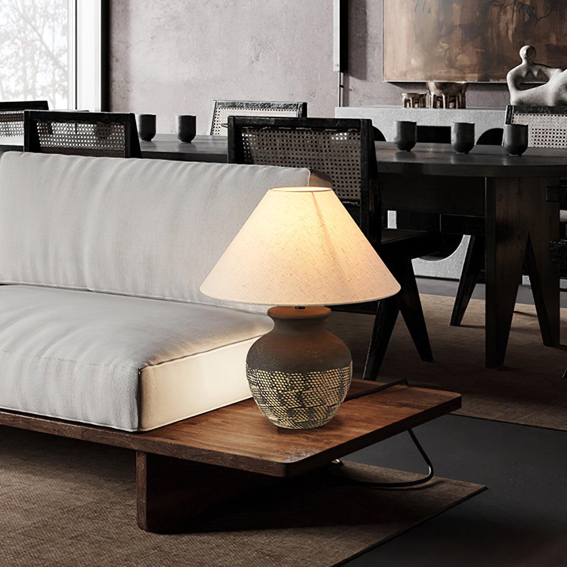 Ansel Ceramic Table Lamp - Blowlighting