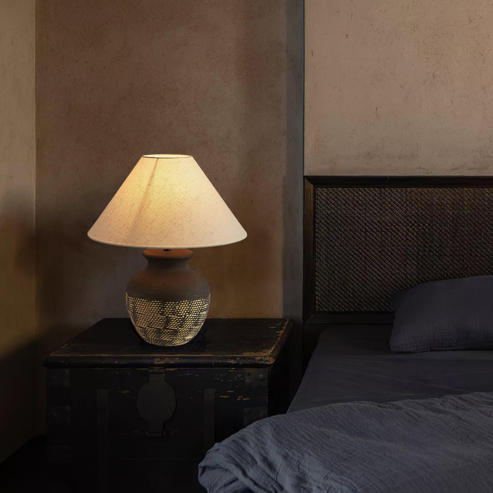 Ansel Ceramic Table Lamp - Blowlighting