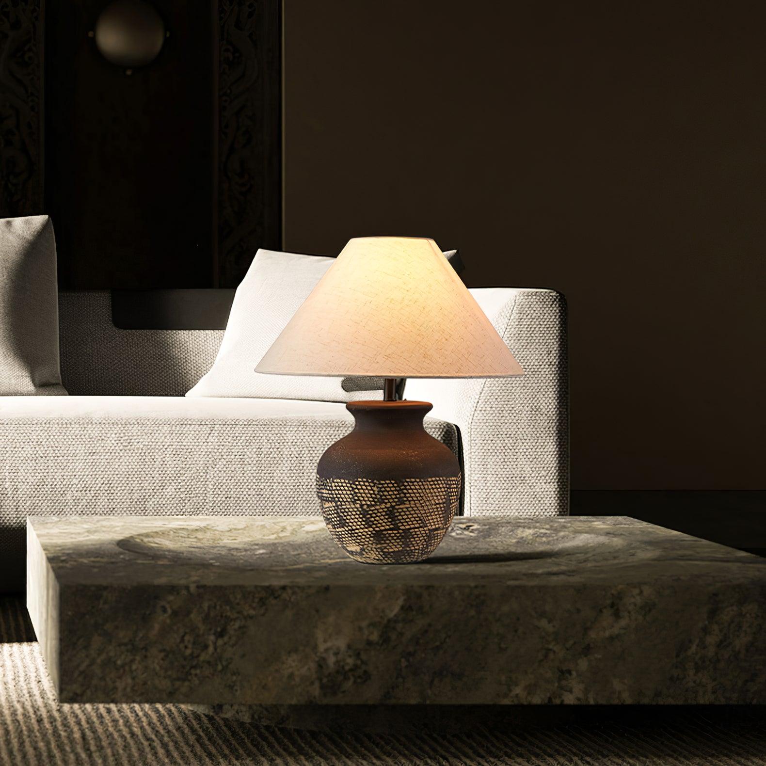 Ansel Ceramic Table Lamp - Blowlighting