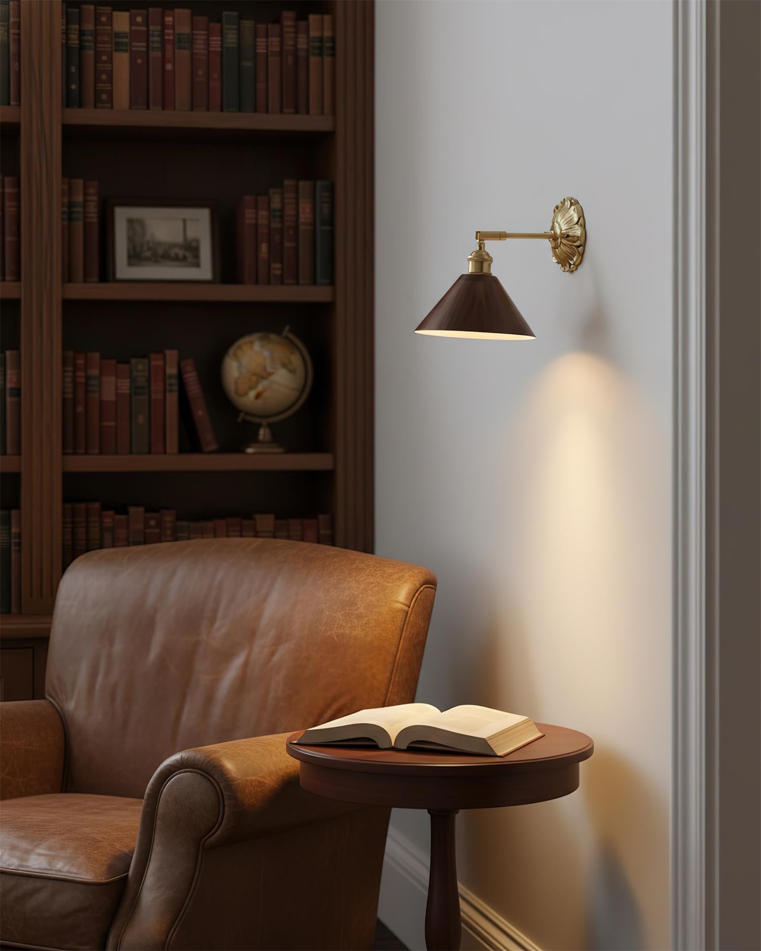 Frostelle Classic Wood Wall Lamp