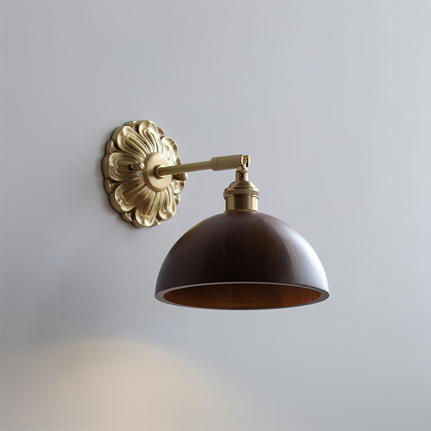Frostelle Classic Wood Wall Lamp