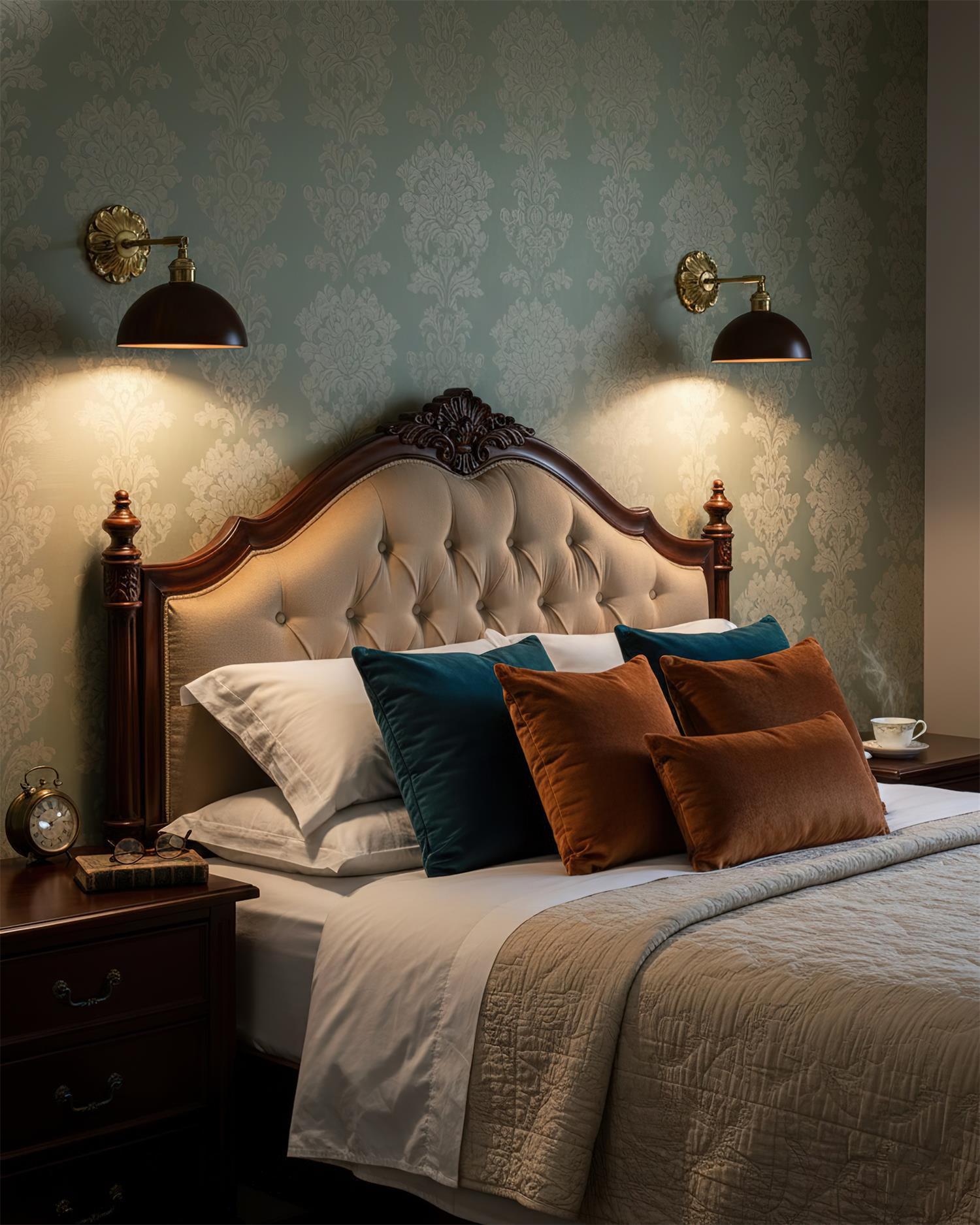 Frostelle Classic Wood Wall Lamp