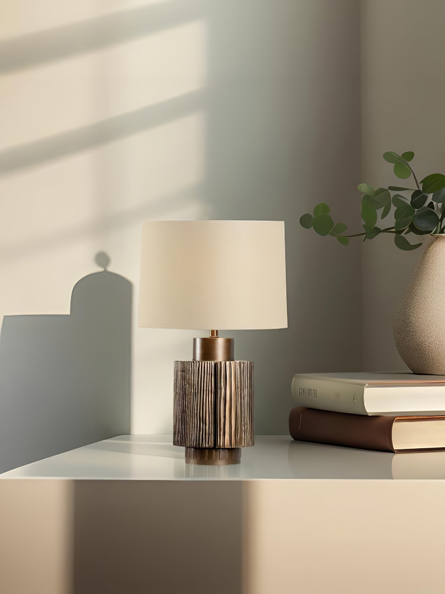 Antique Groove Table Lamp - Blowlighting