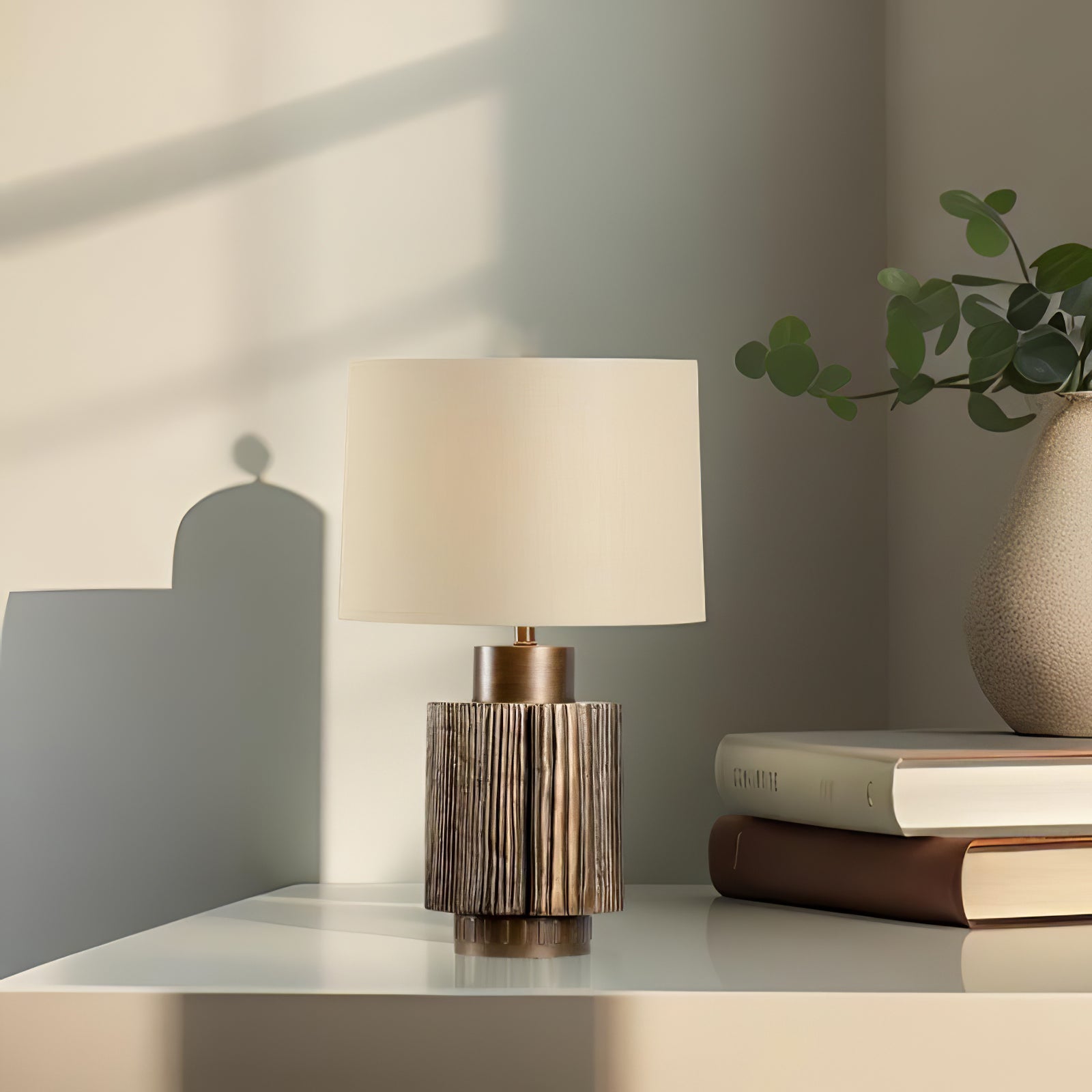 Antique Groove Table Lamp - Blowlighting