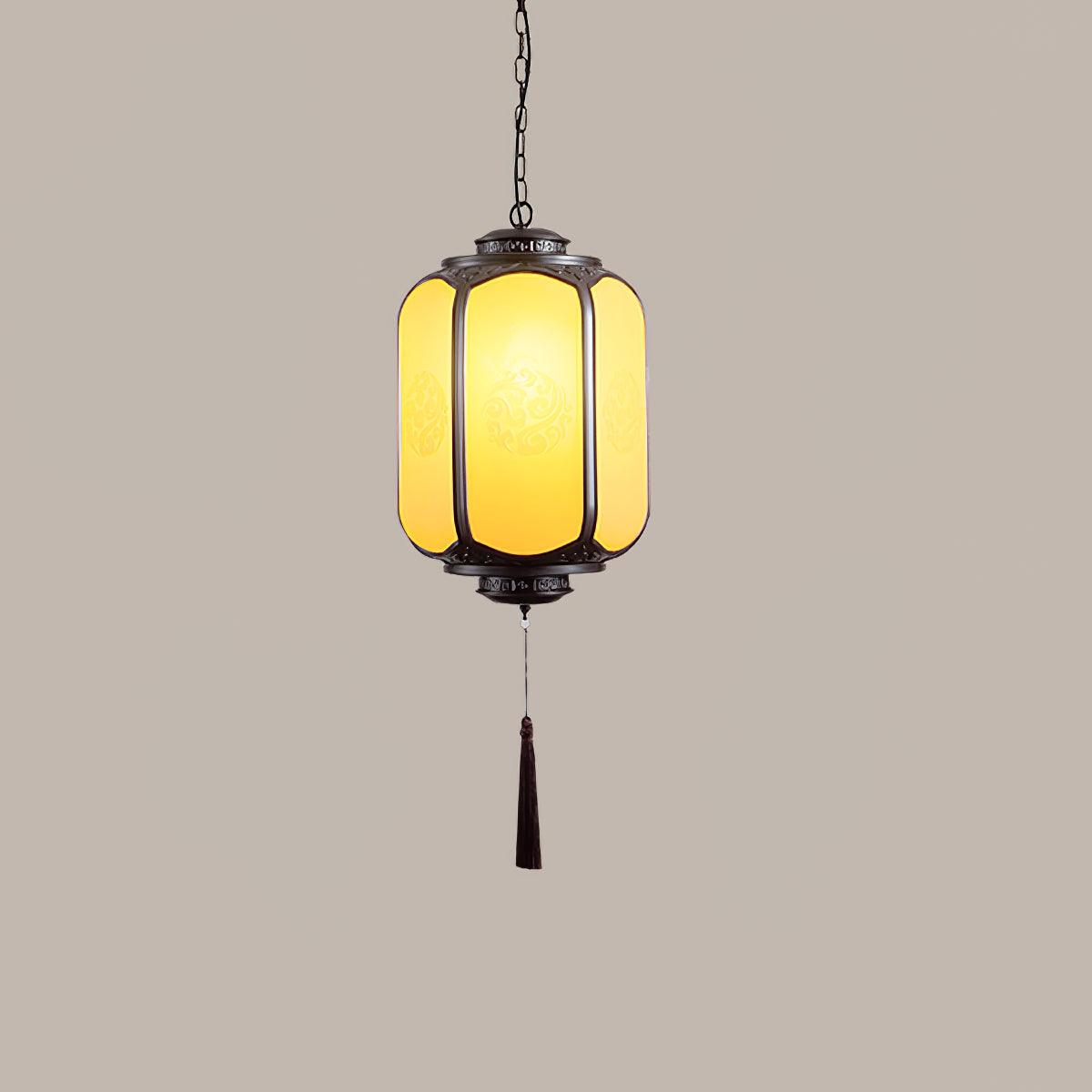 Antique Lantern Outdoor Pendant Light - Blowlighting
