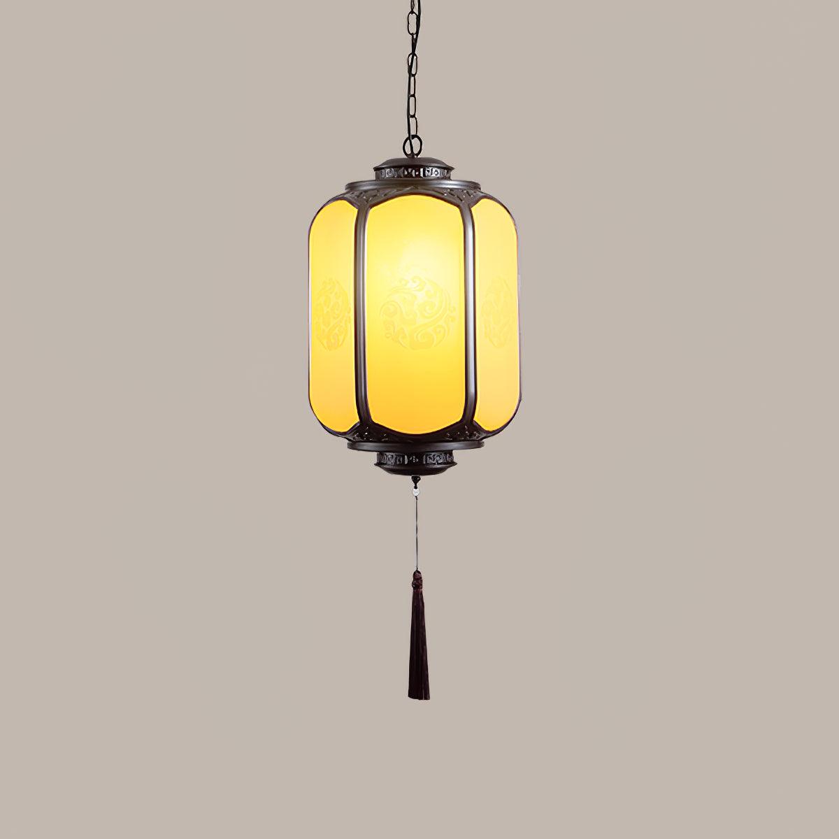 Antique Lantern Outdoor Pendant Light - Blowlighting