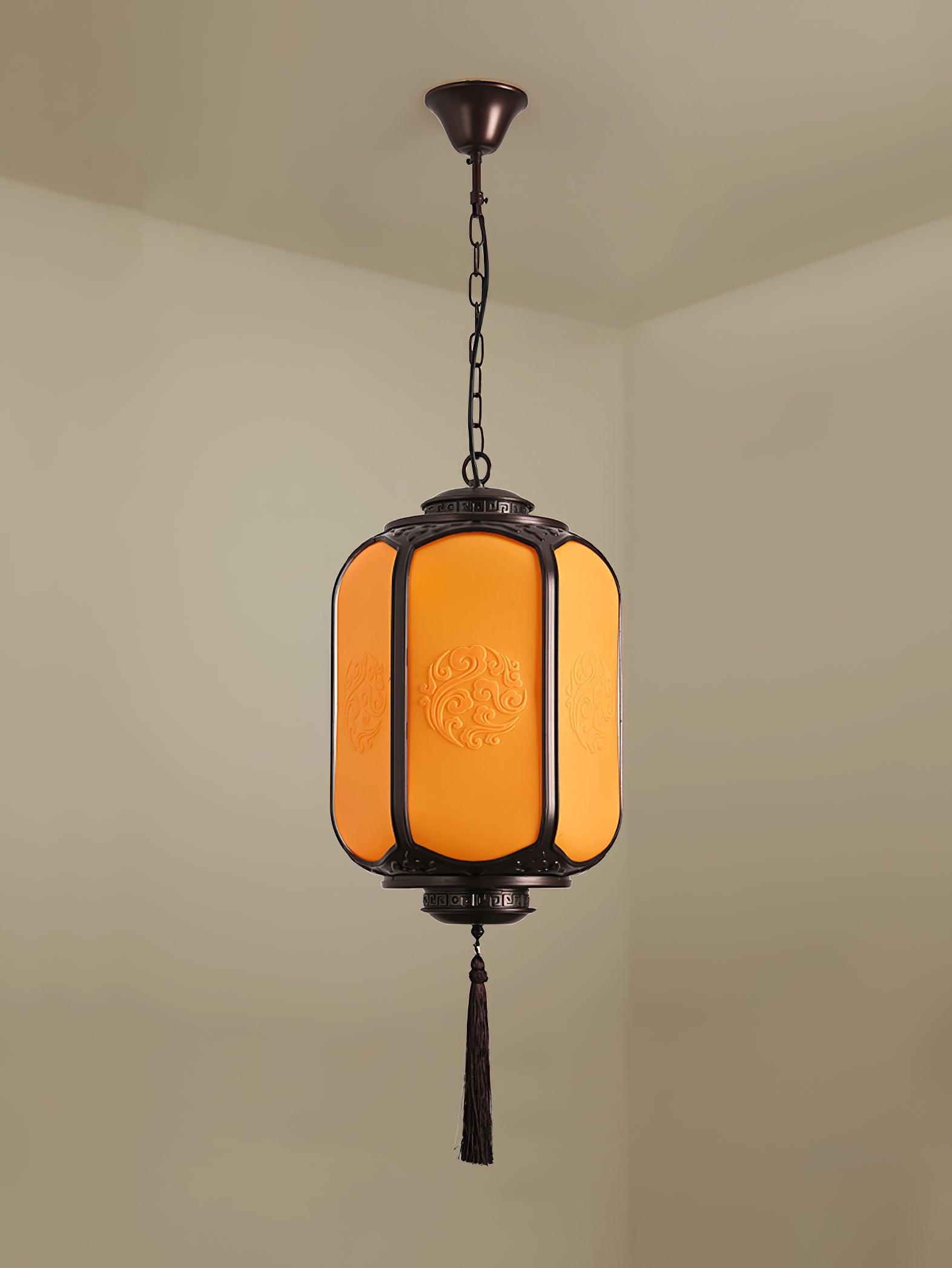 Antique Lantern Outdoor Pendant Light - Blowlighting