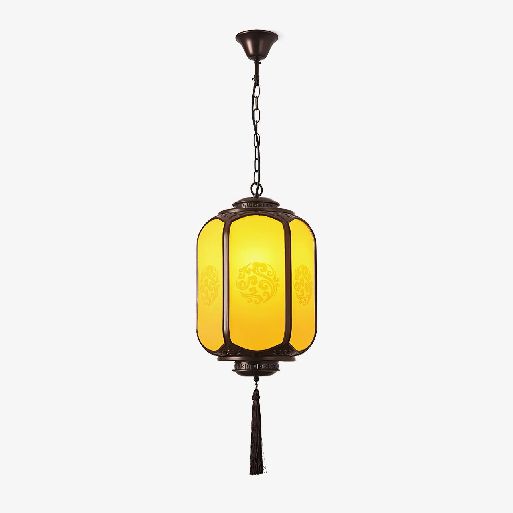 Antique Lantern Outdoor Pendant Light - Blowlighting