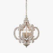 Antique White Style Chandelier - Blowlighting