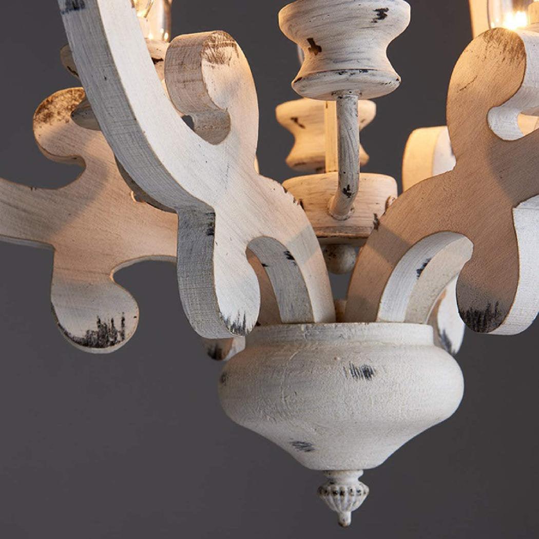 Antique White Style Chandelier - Blowlighting