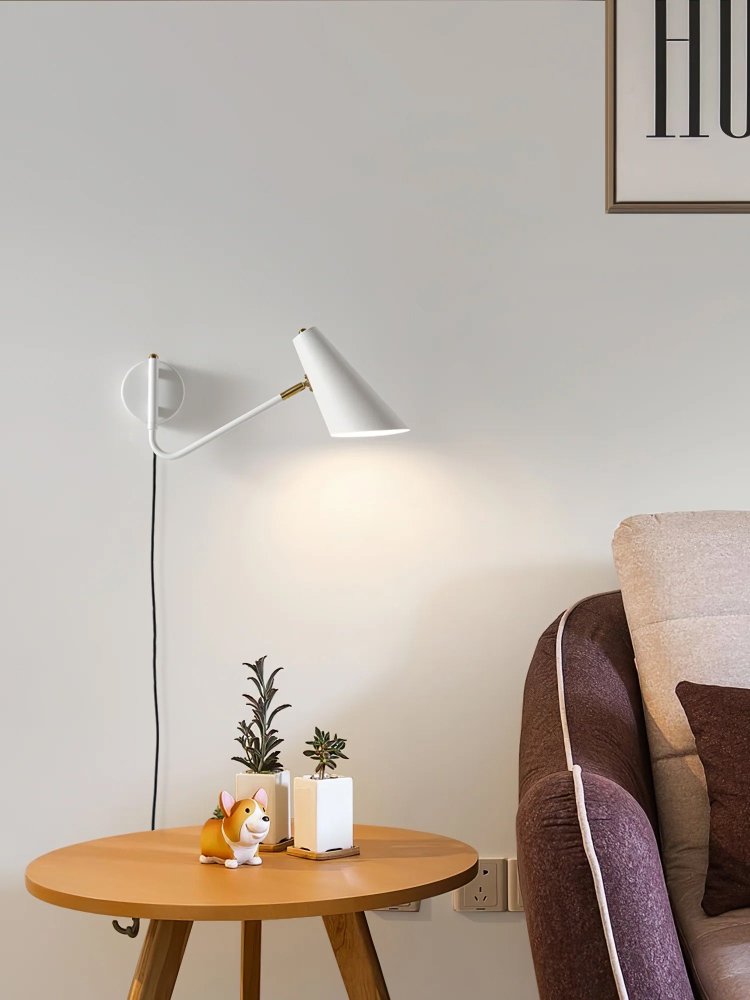 Apex Plug-in Wall Sconce - Blowlighting
