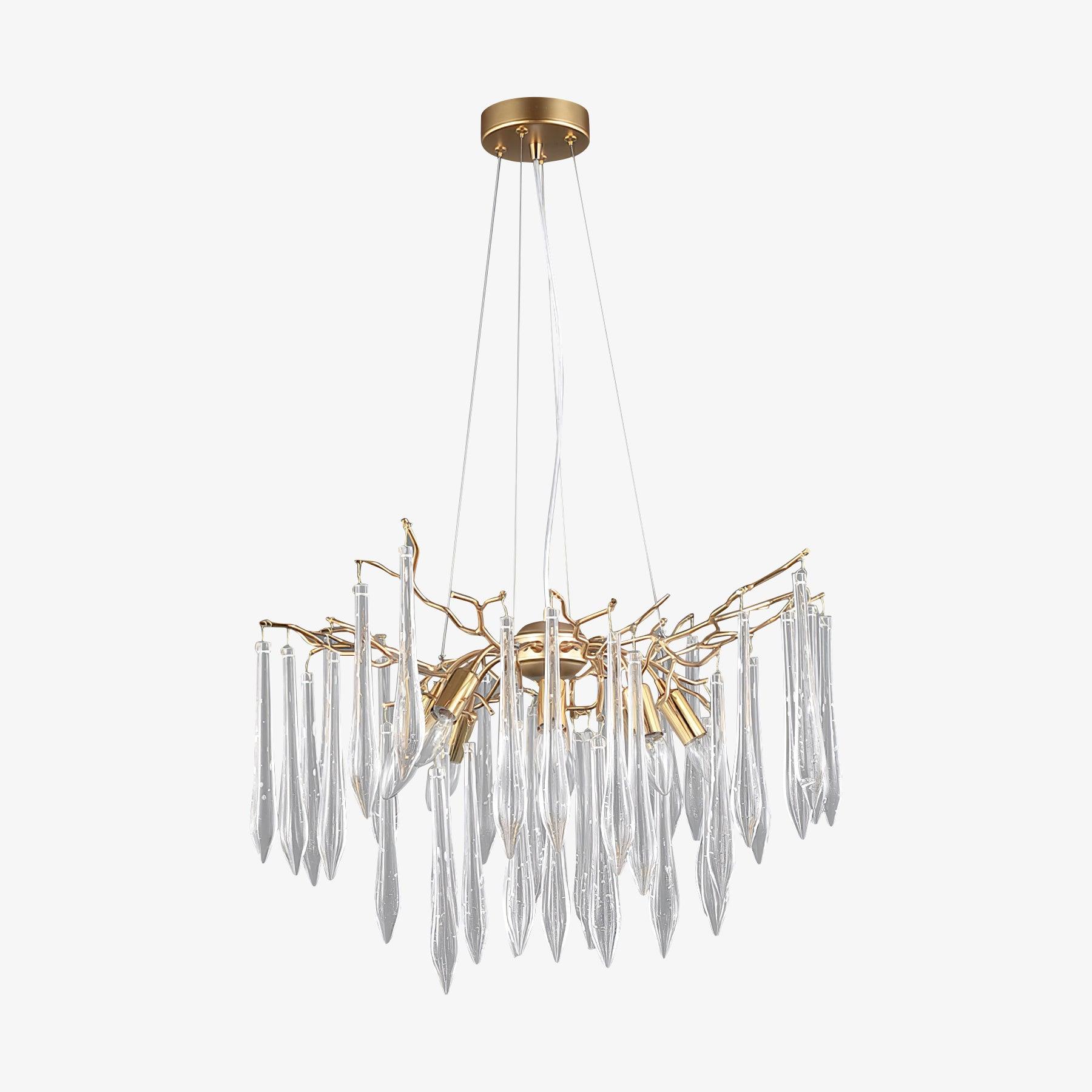 Aqua Funnel Chandelier - Blowlighting