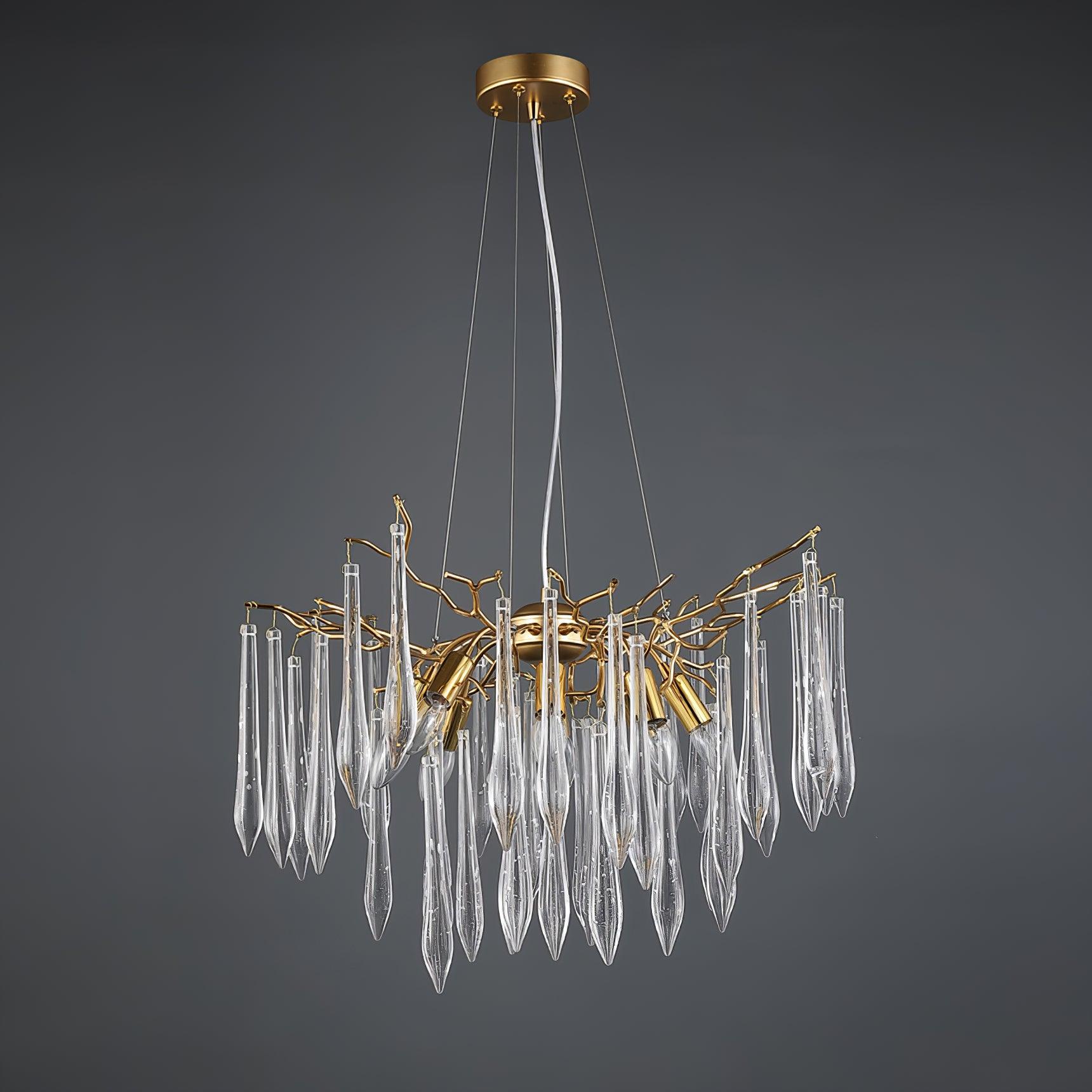 Aqua Funnel Chandelier - Blowlighting