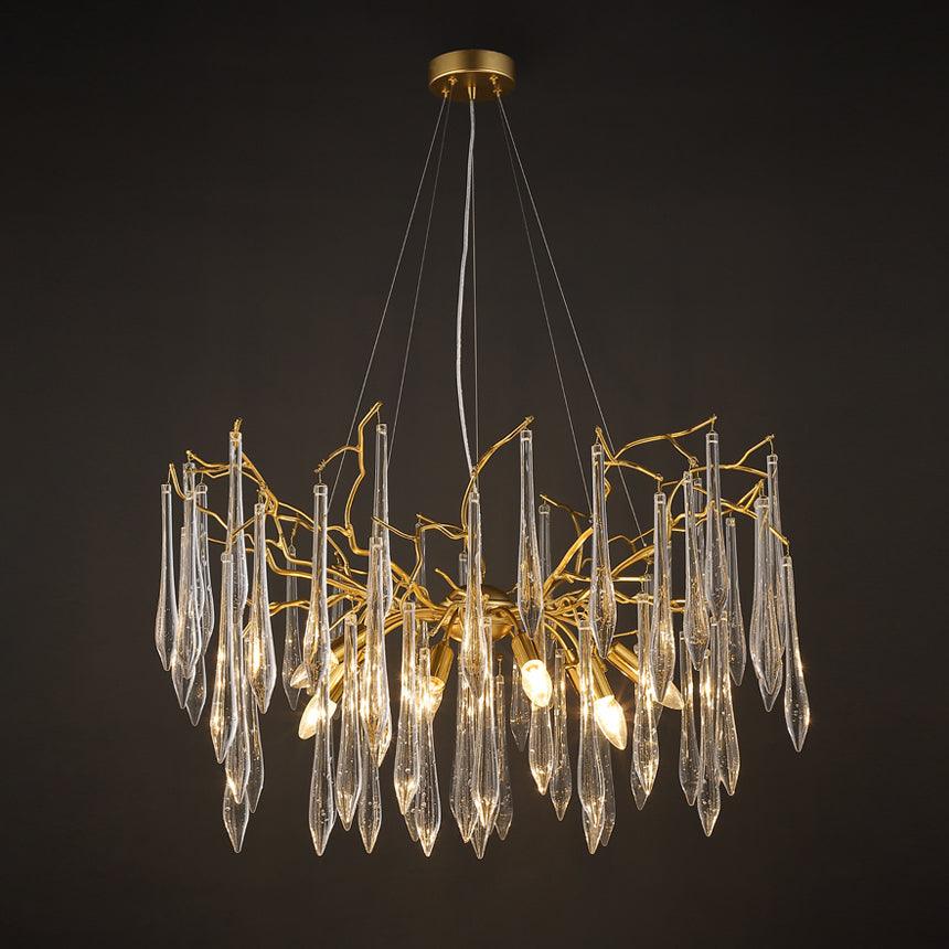 Aqua Funnel Chandelier - Blowlighting