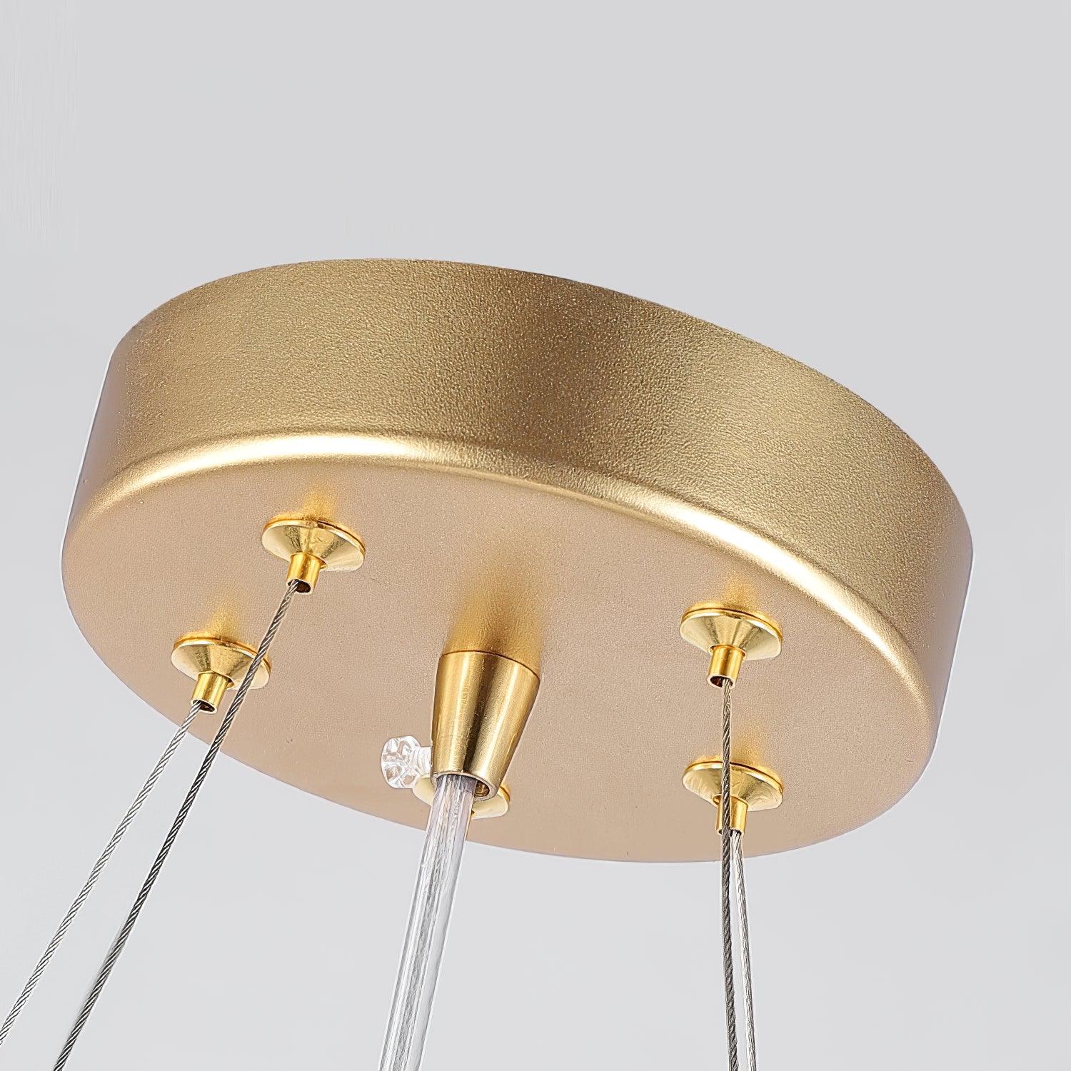 Aqua Funnel Chandelier - Blowlighting