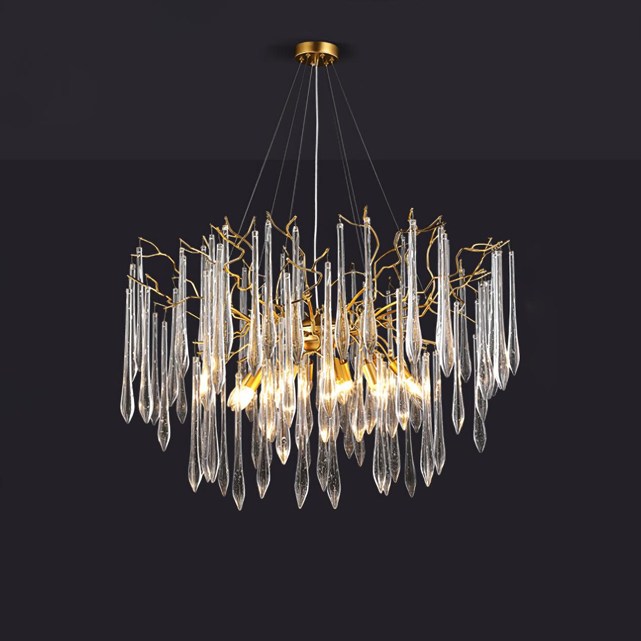 Aqua Funnel Chandelier - Blowlighting
