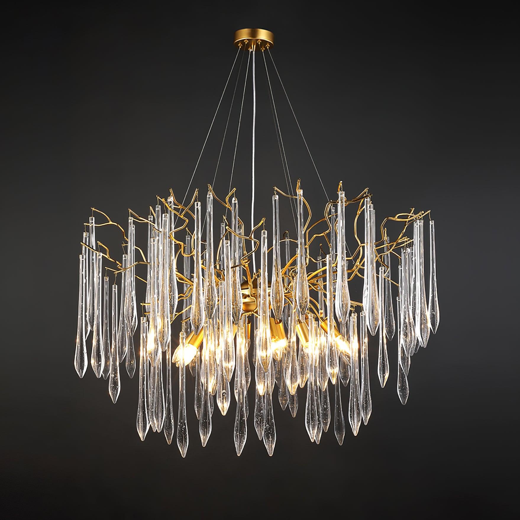 Aqua Funnel Chandelier - Blowlighting