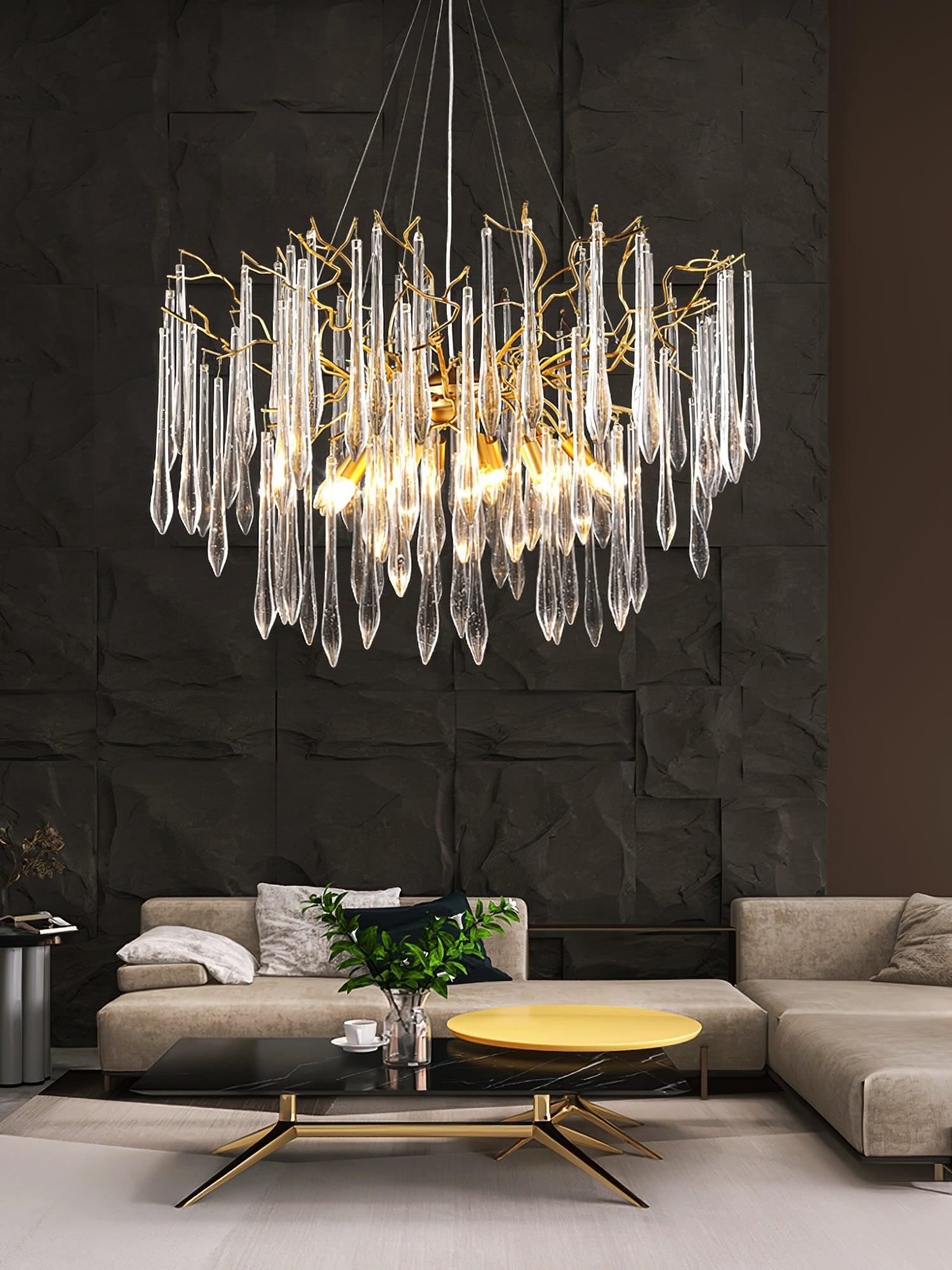 Aqua Funnel Chandelier - Blowlighting