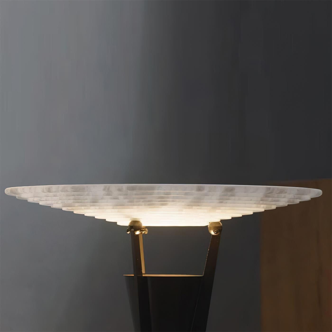 Eurtalus Alabaster Top Table Lamp - Blowlighting