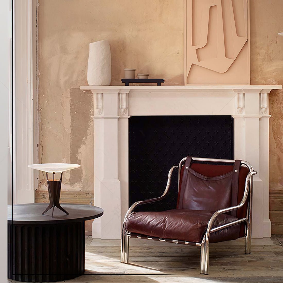 Eurtalus Alabaster Top Table Lamp - Blowlighting