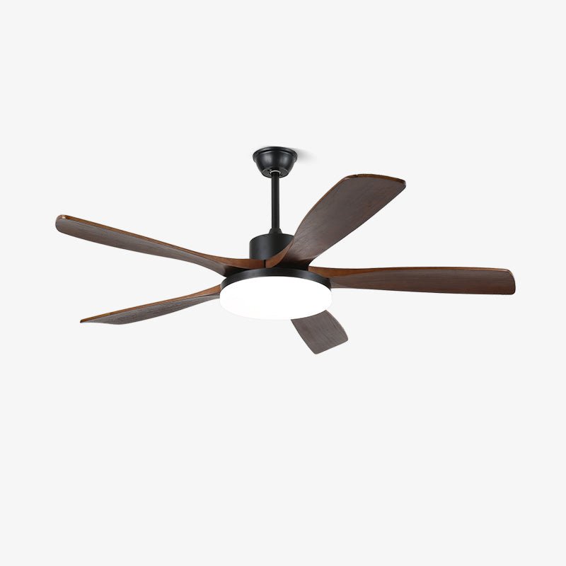 Dario Minimalist Wood Ceiling Fan Light - Blowlighting