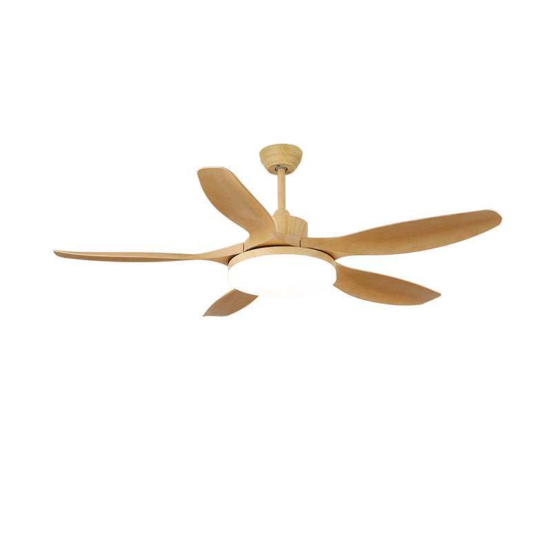 Dario Minimalist Wood Ceiling Fan Light - Blowlighting