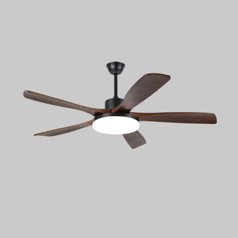 Dario Minimalist Wood Ceiling Fan Light - Blowlighting