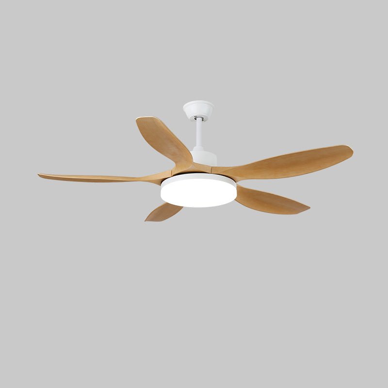 Dario Minimalist Wood Ceiling Fan Light - Blowlighting