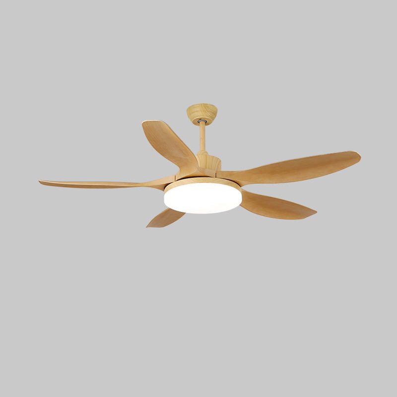 Dario Minimalist Wood Ceiling Fan Light - Blowlighting