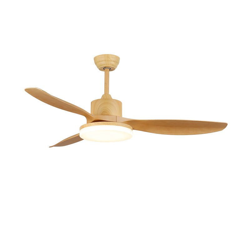 Dario Minimalist Wood Ceiling Fan Light - Blowlighting