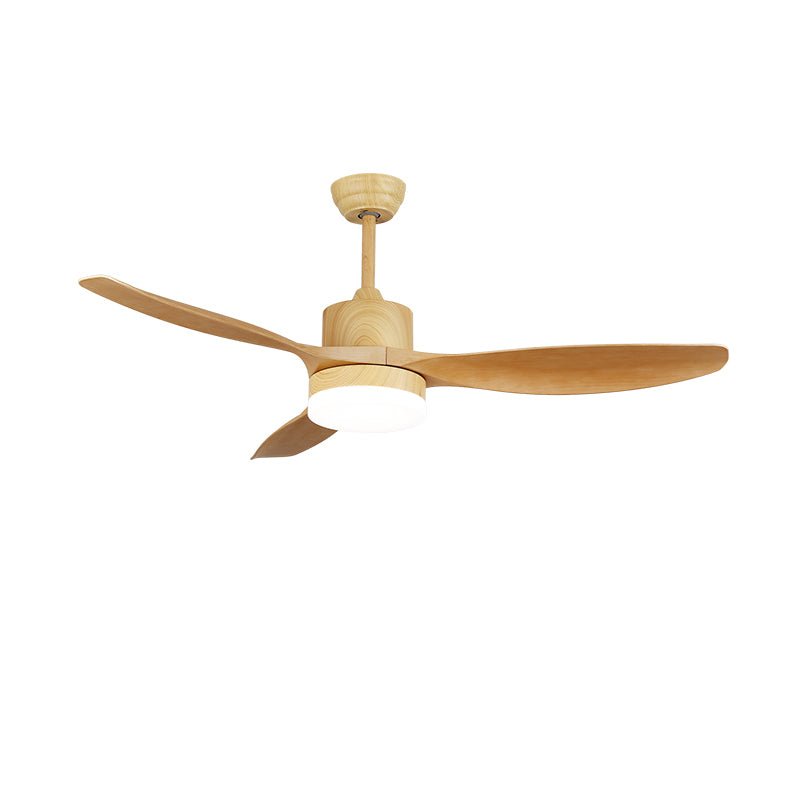 Dario Minimalist Wood Ceiling Fan Light - Blowlighting