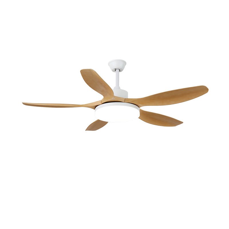 Dario Minimalist Wood Ceiling Fan Light - Blowlighting