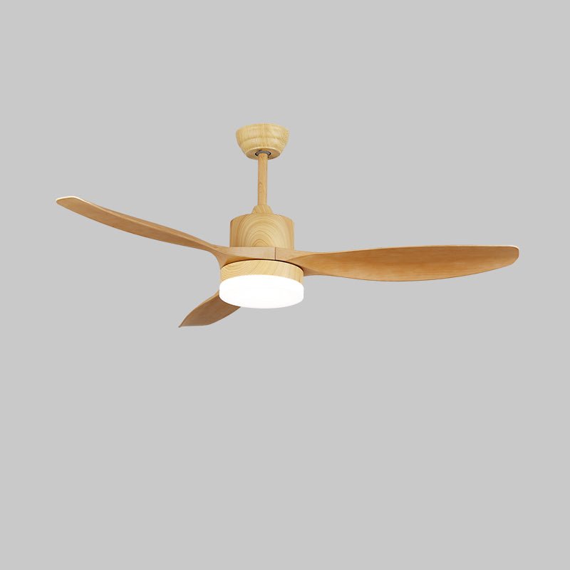 Dario Minimalist Wood Ceiling Fan Light - Blowlighting