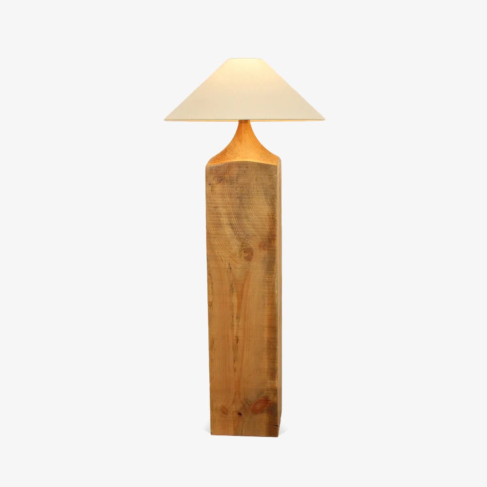 Rustica Timber Column Floor Lamp - Blowlighting
