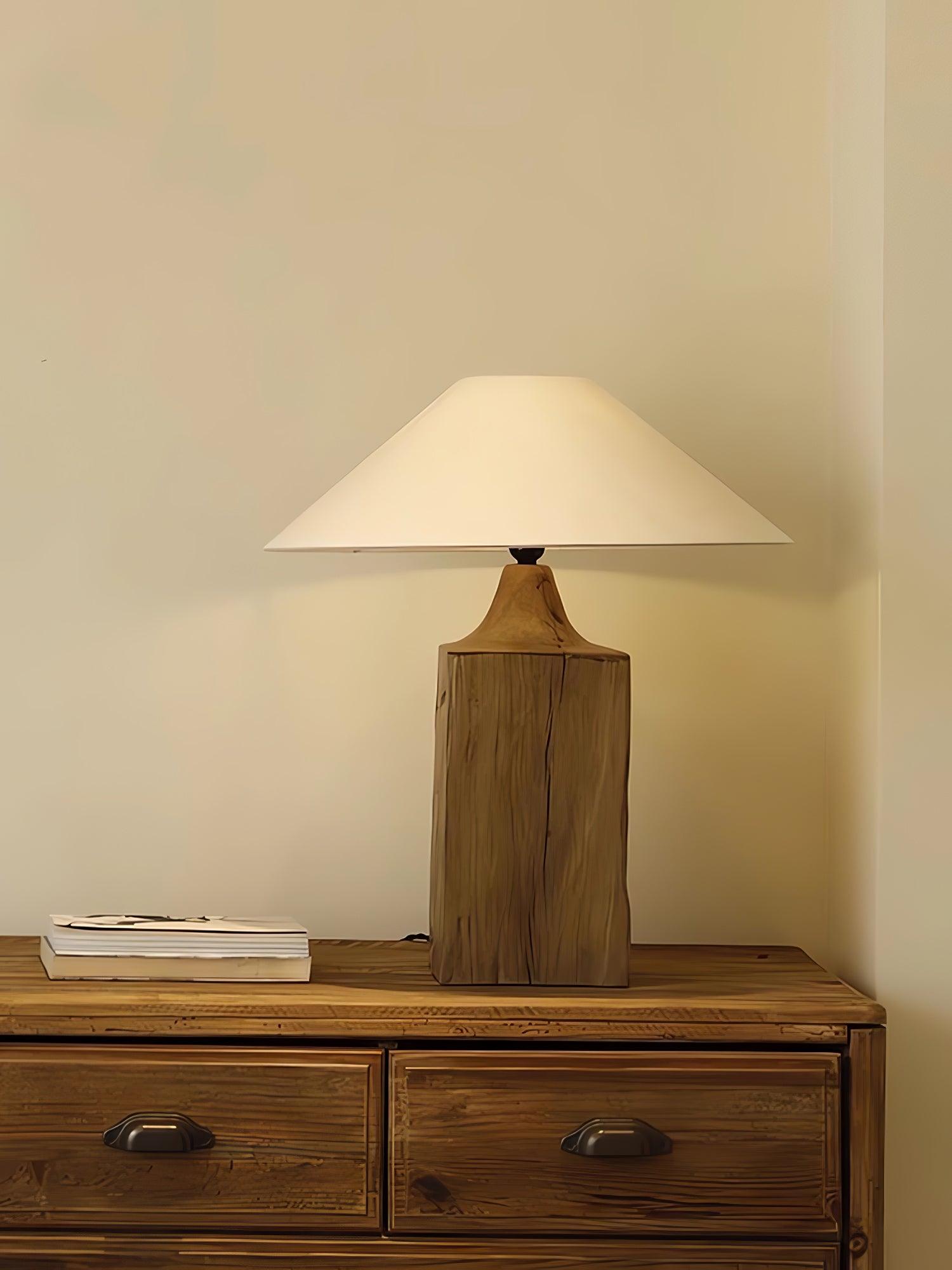 Rustica Timber Column Floor Lamp - Blowlighting