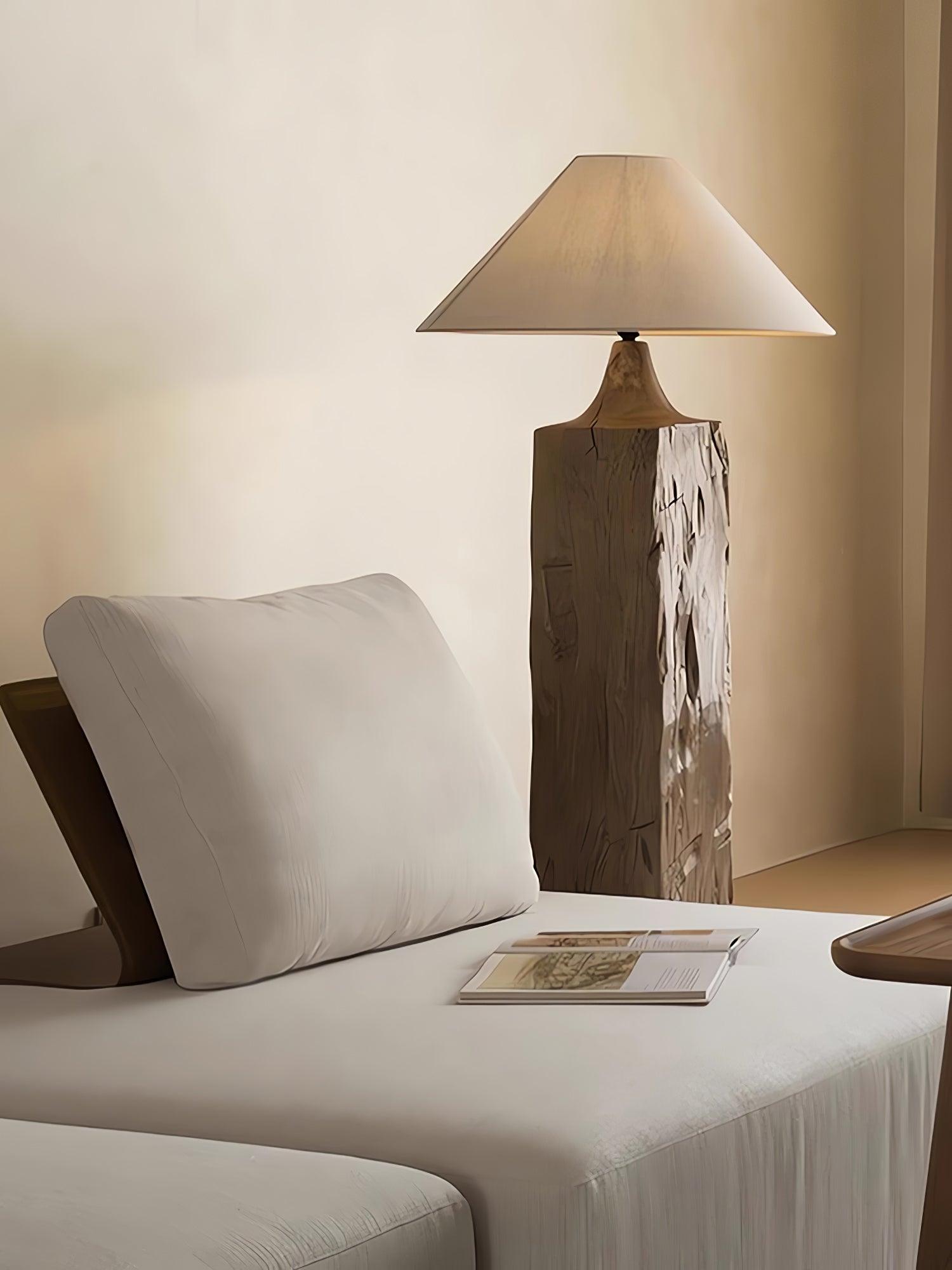 Rustica Timber Column Floor Lamp - Blowlighting