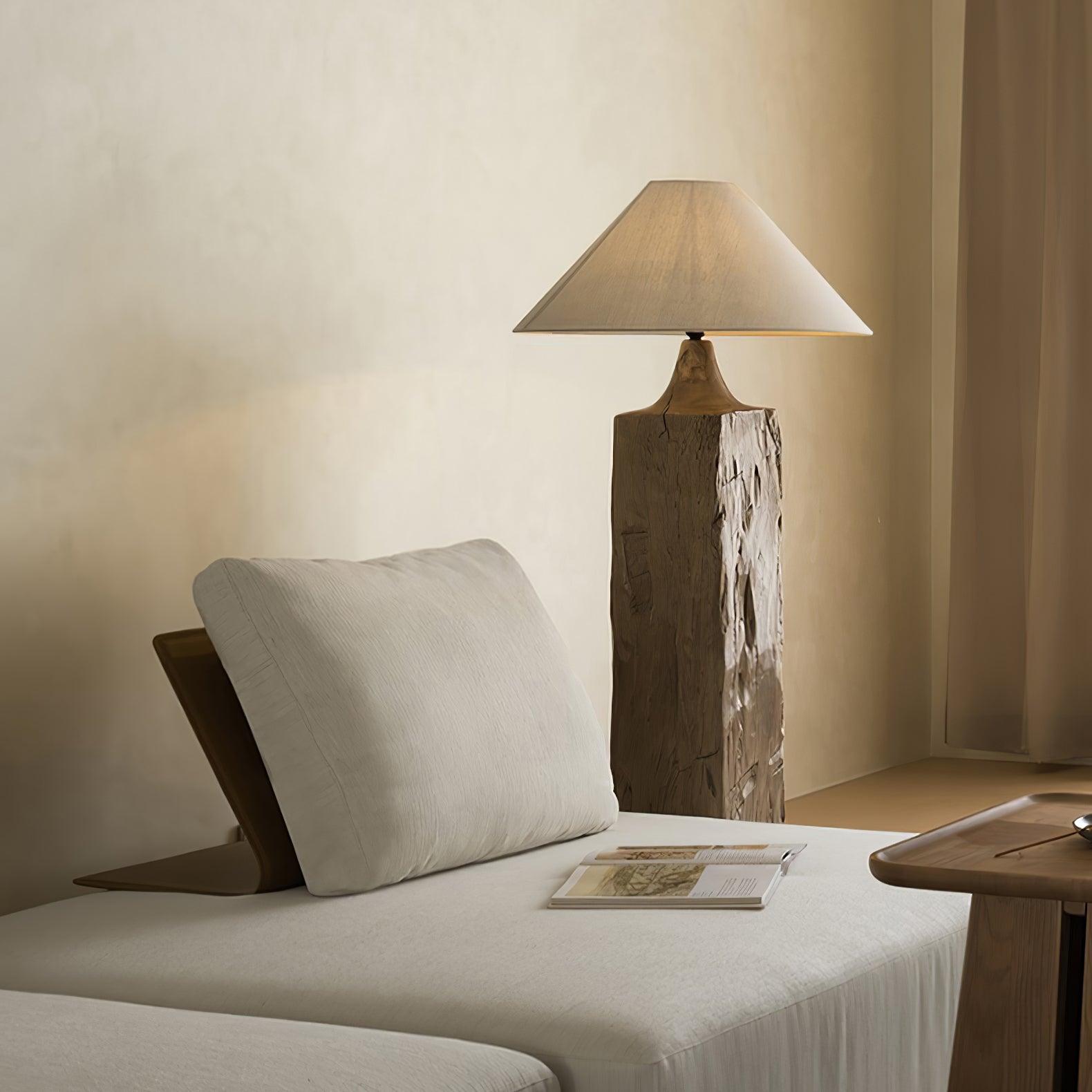 Rustica Timber Column Floor Lamp - Blowlighting