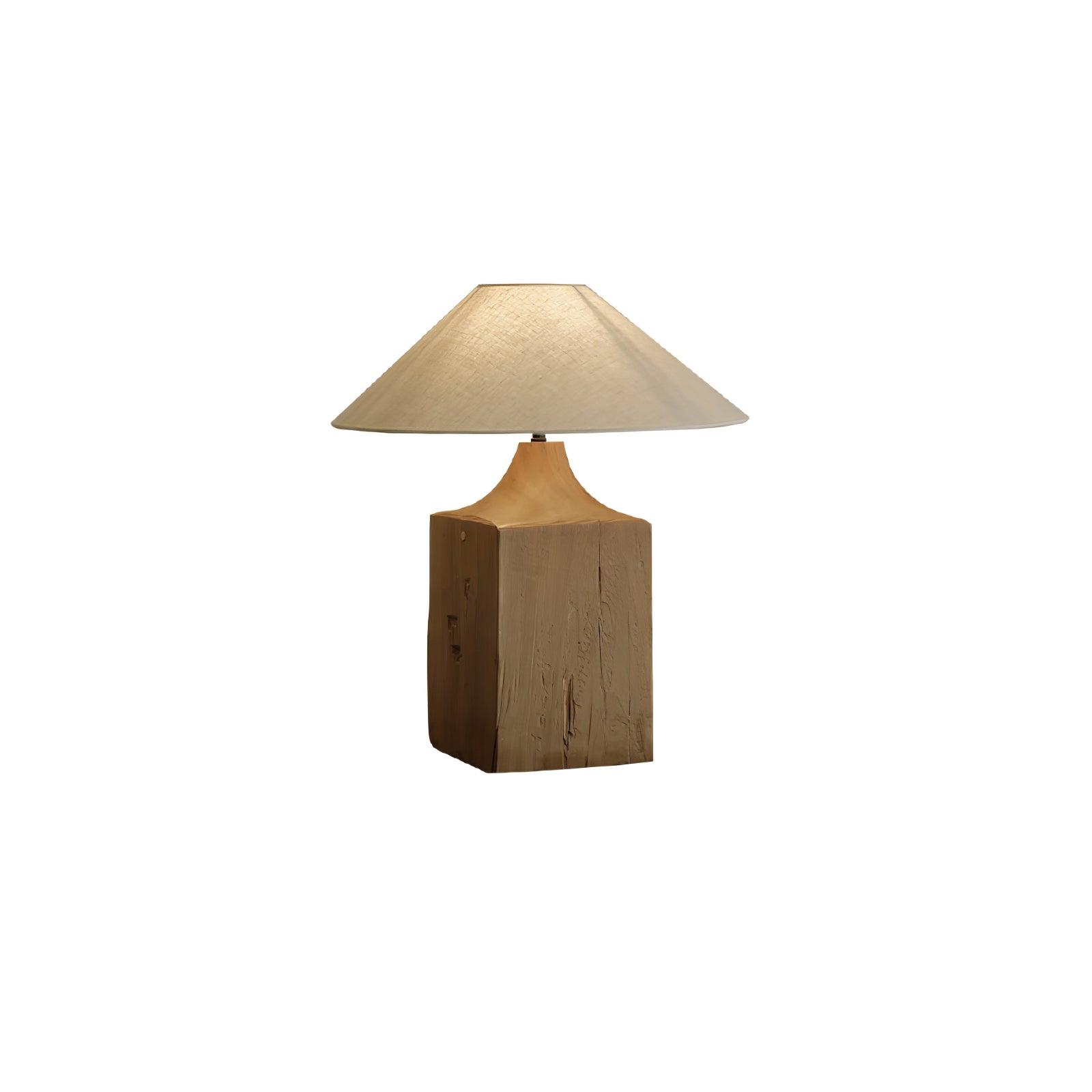 Rustica Timber Column Floor Lamp - Blowlighting