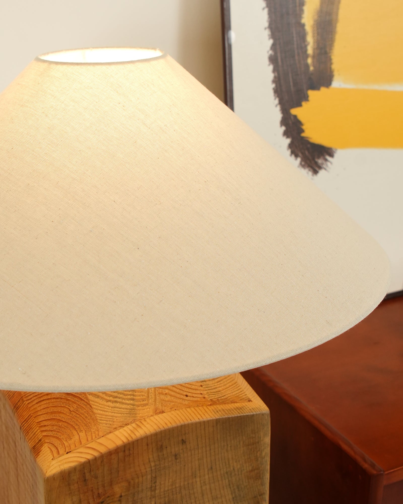 Rustica Timber Column Floor Lamp - Blowlighting