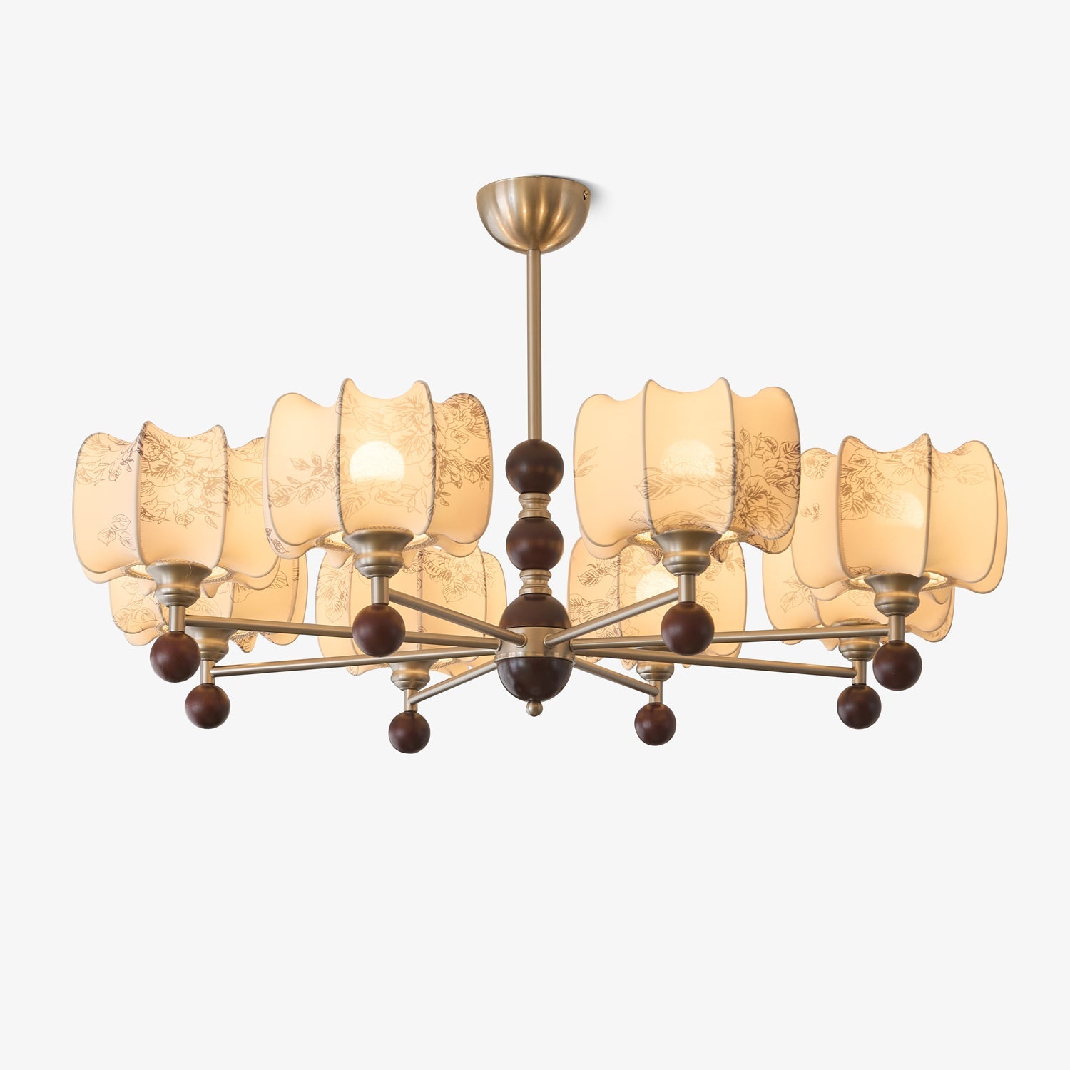 Arboris Floral Chandelier - Blowlighting