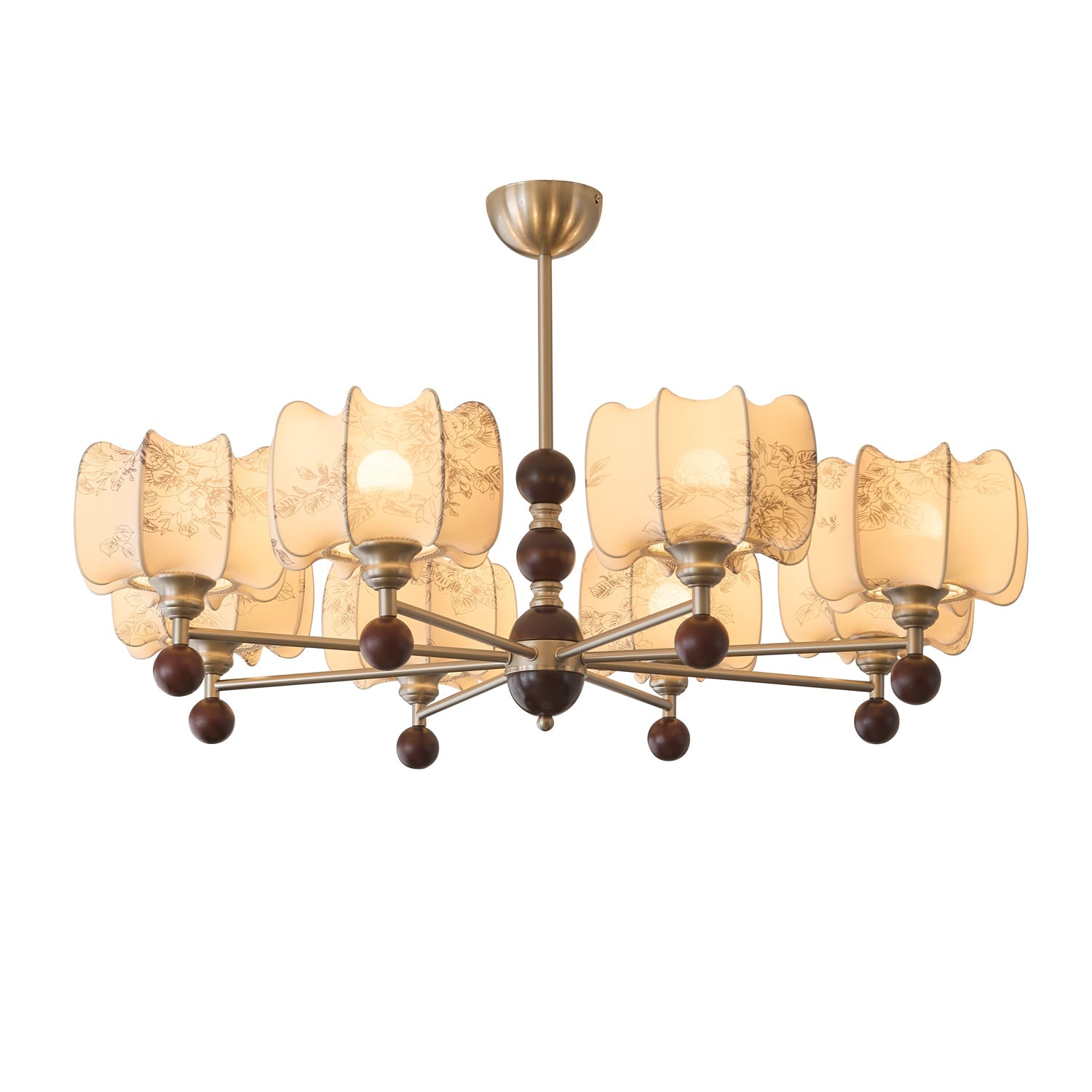 Arboris Floral Chandelier - Blowlighting