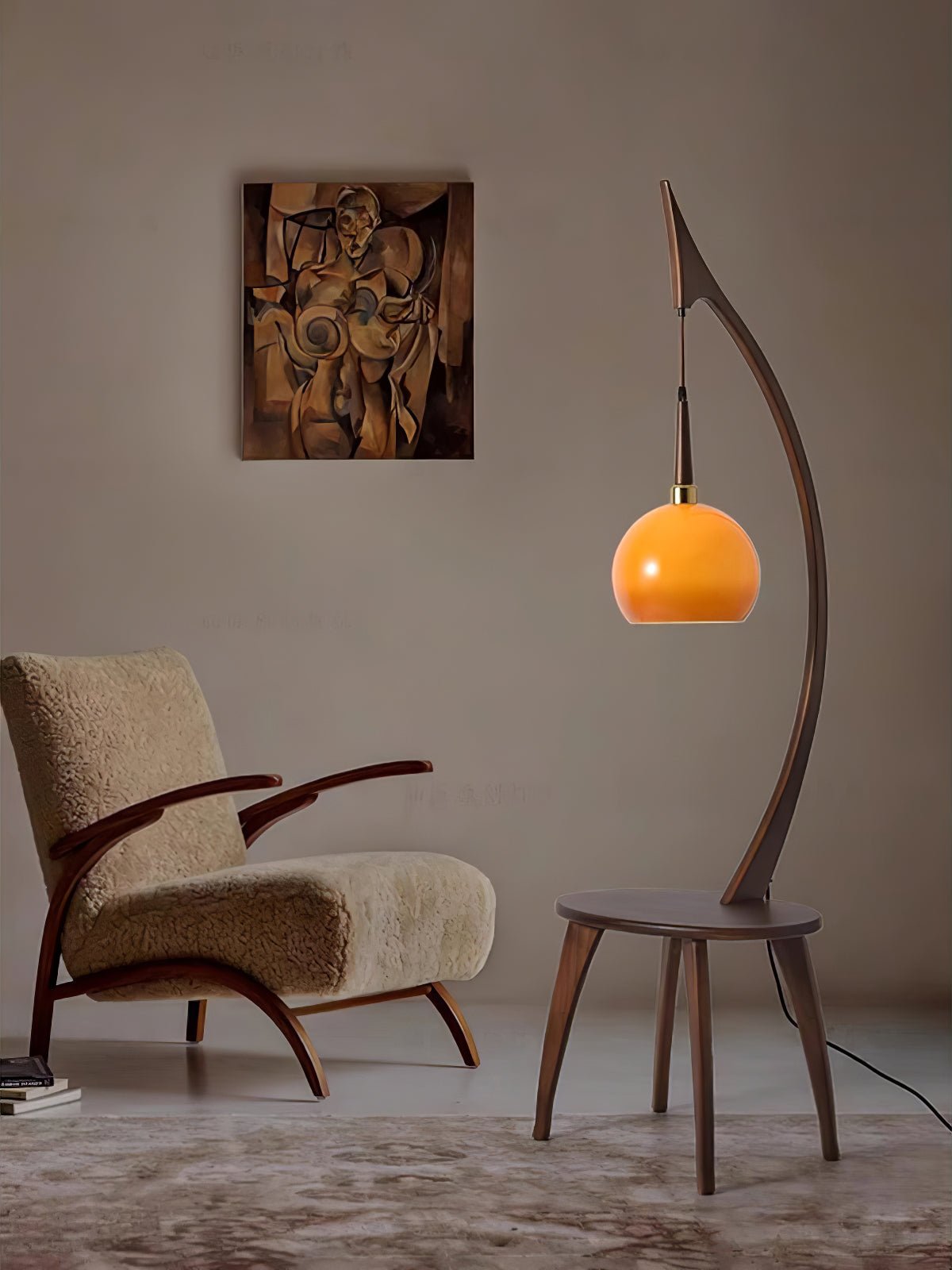 Arc Curve Floor Lamp - Blowlighting