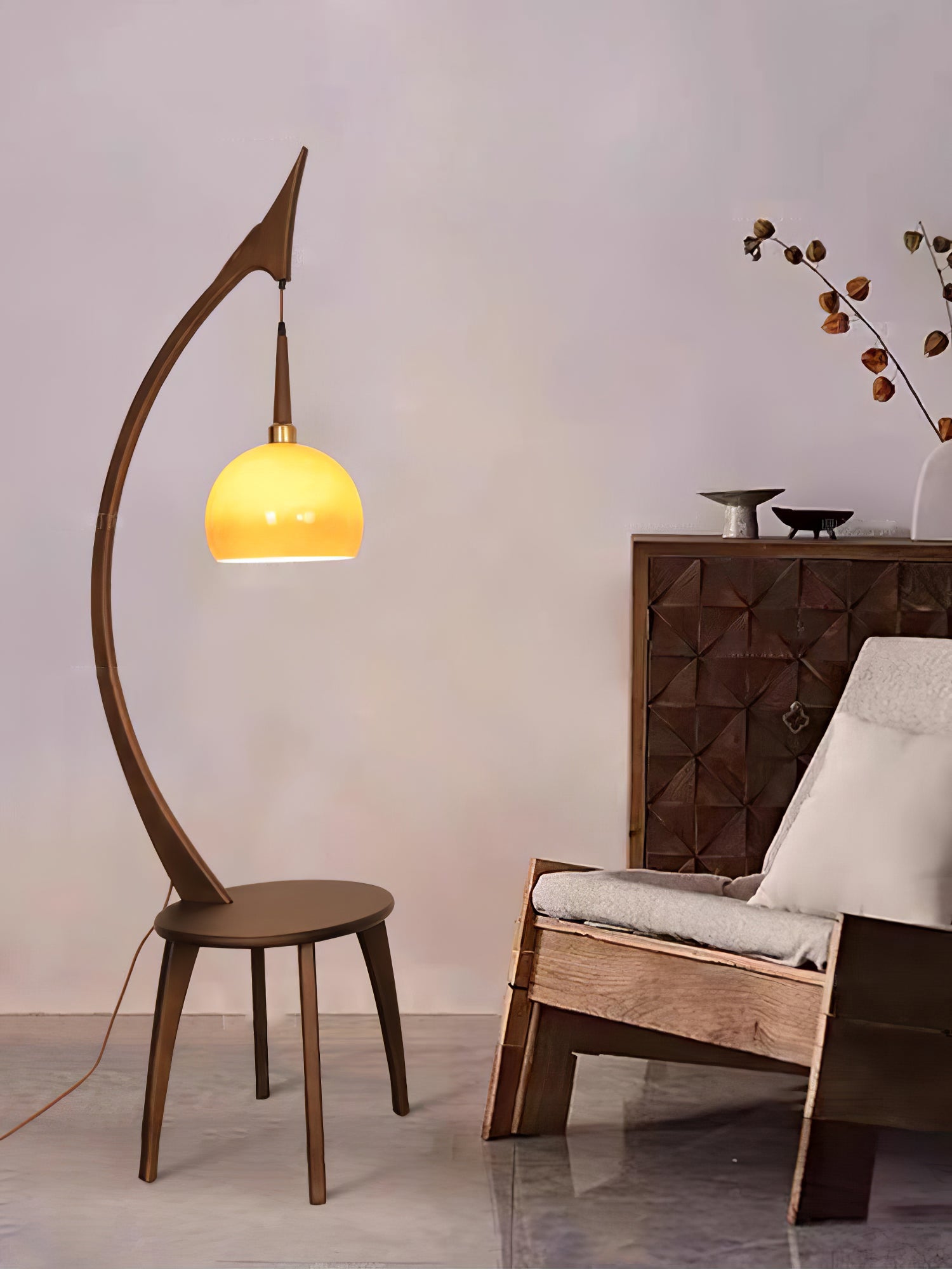 Arc Curve Floor Lamp - Blowlighting