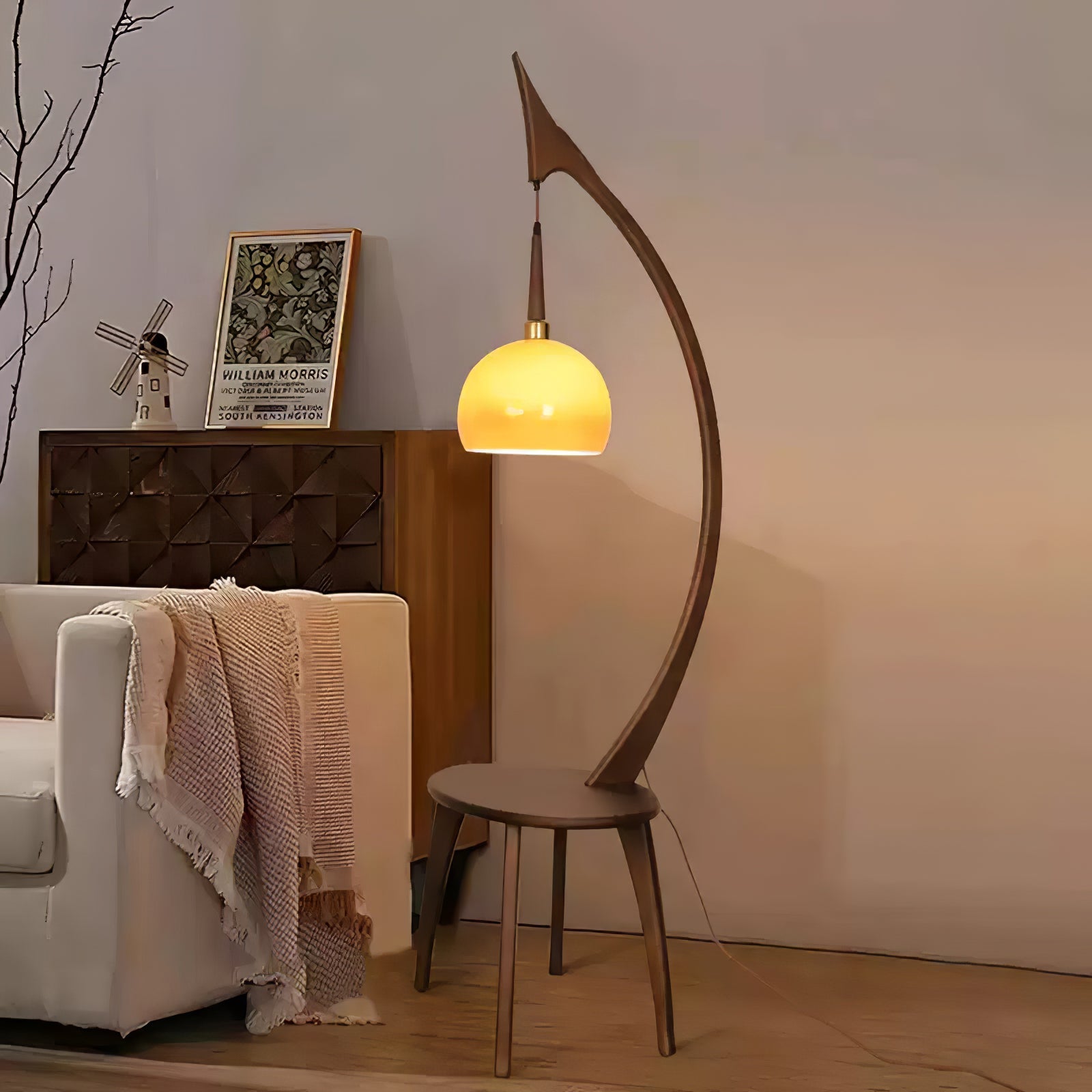 Arc Curve Floor Lamp - Blowlighting