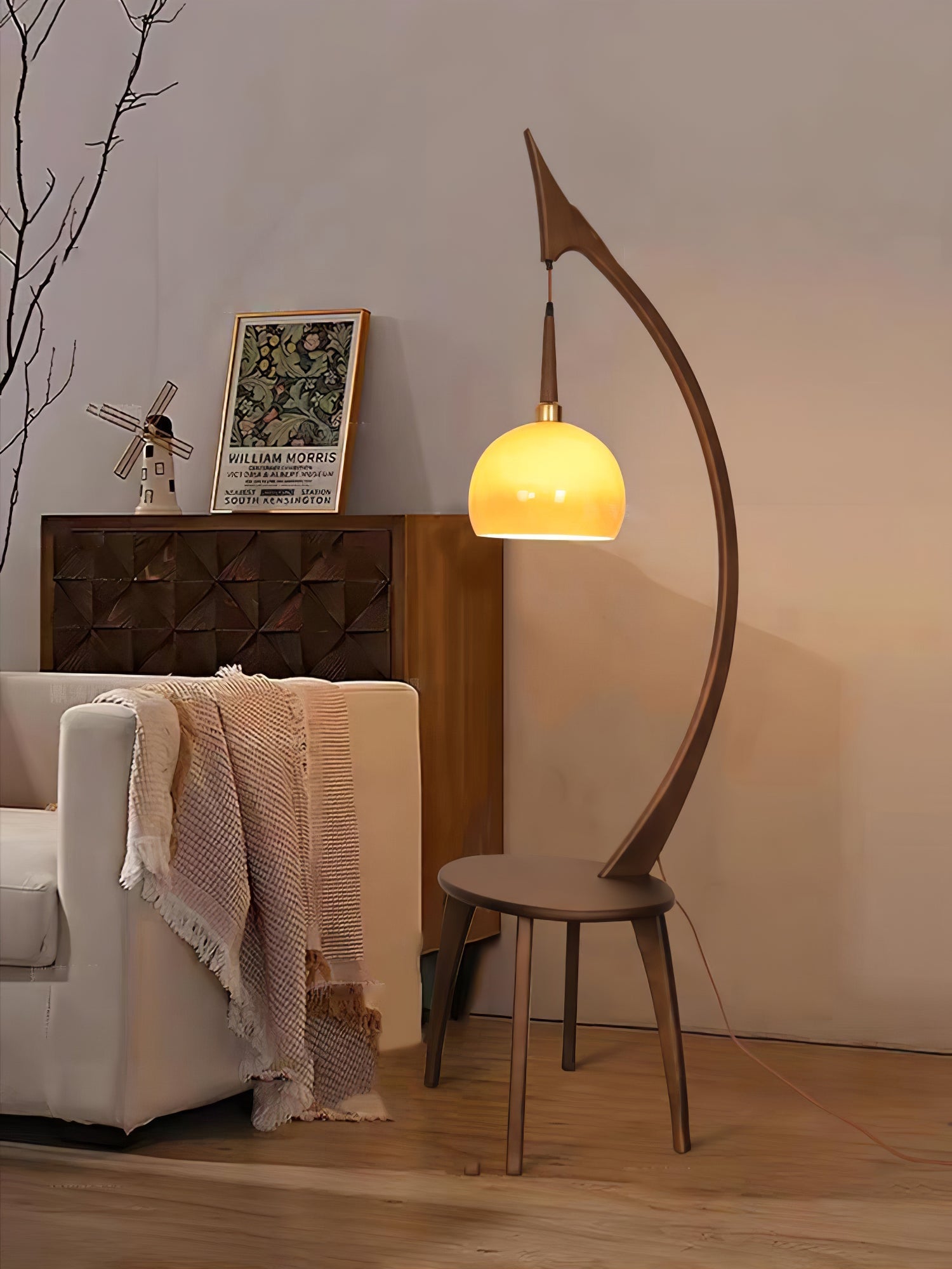Arc Curve Floor Lamp - Blowlighting