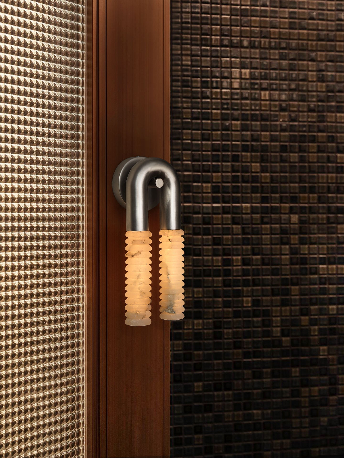 Arc Ridge Alabaster Wall Sconce - Vakkerlight