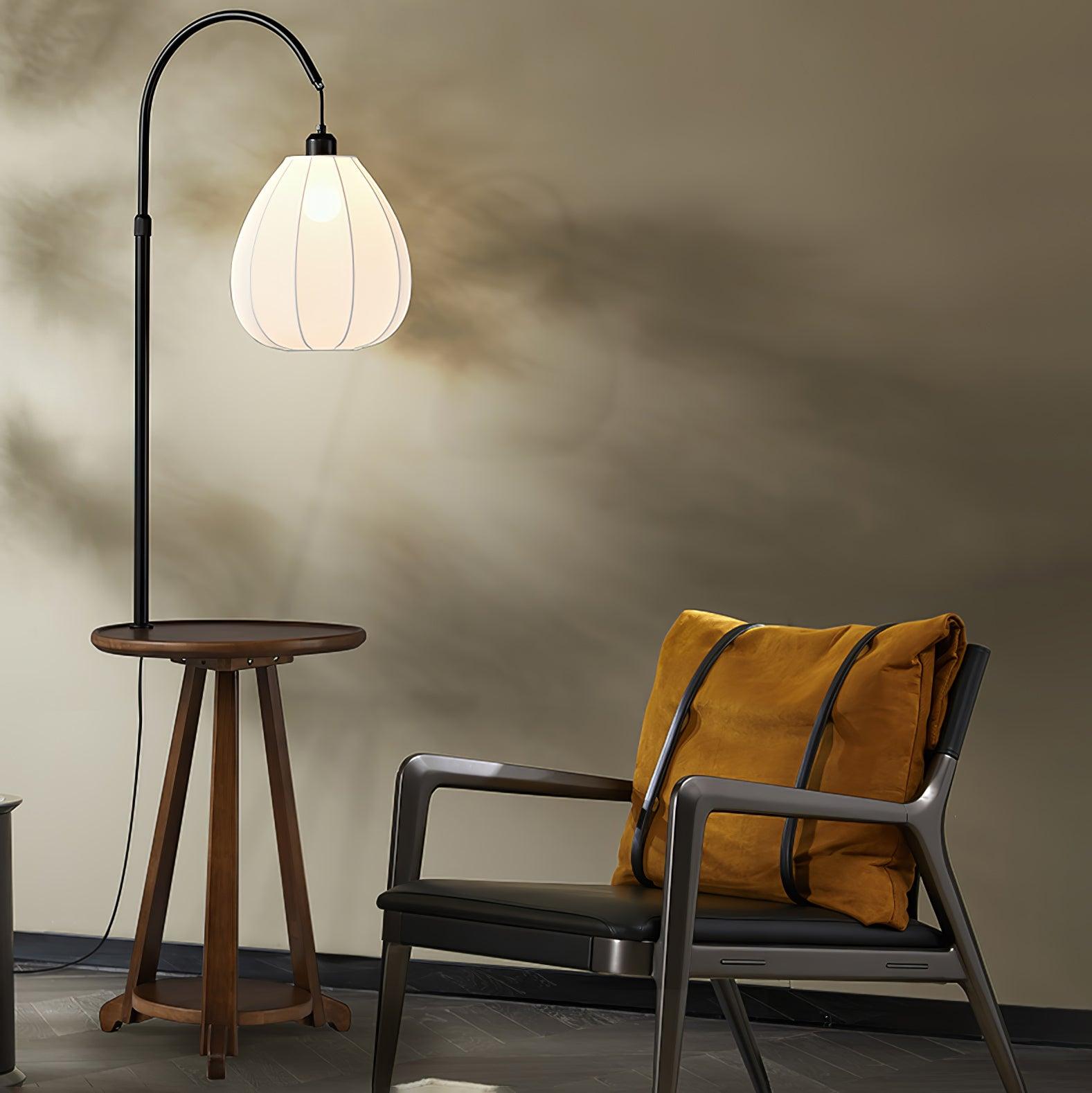 Arc Side Table Floor Lamp - Blowlighting