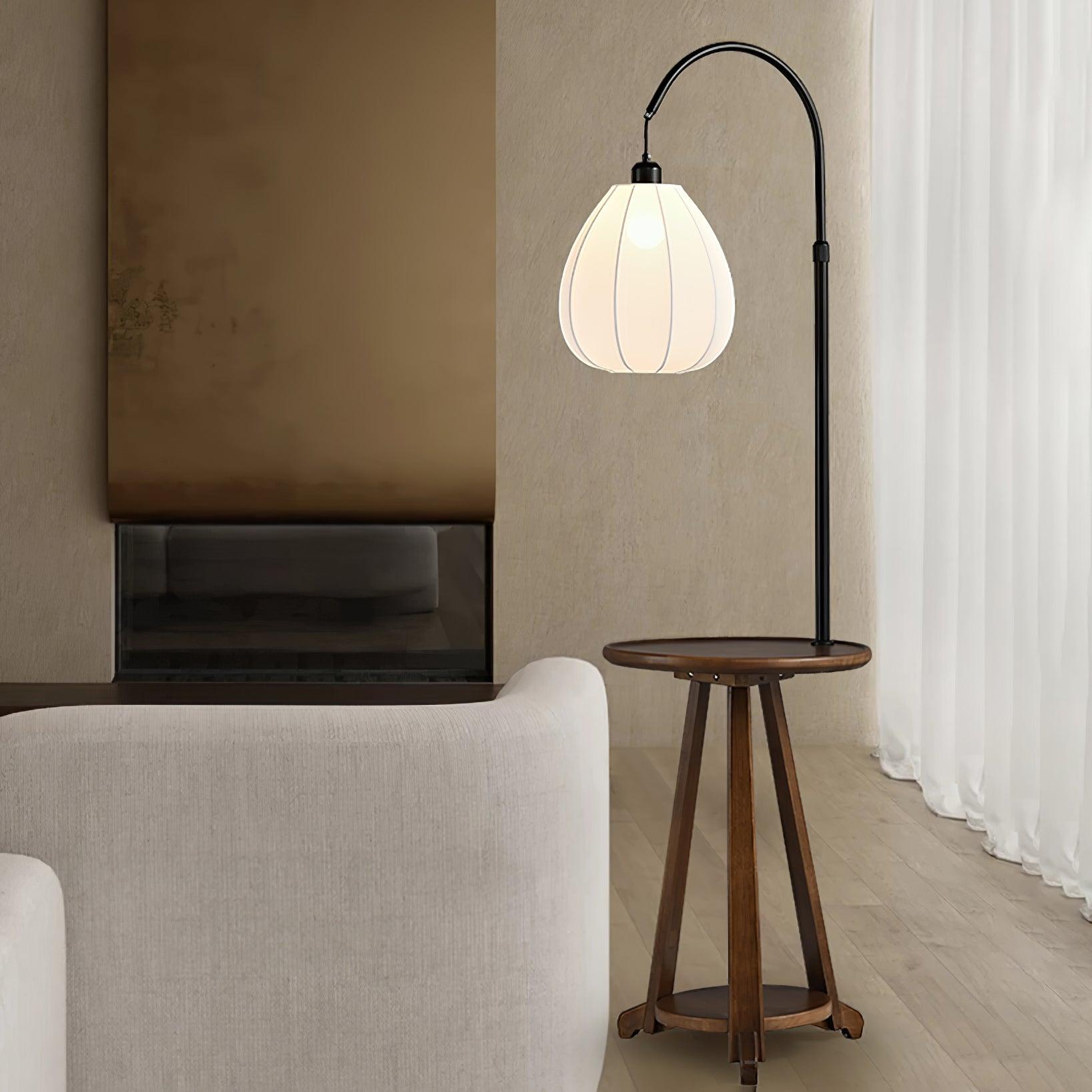 Arc Side Table Floor Lamp - Blowlighting